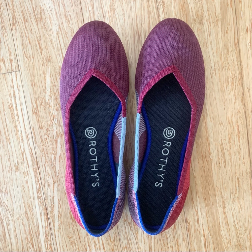 Rothy’s RETIRED Berry Colorblock